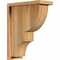Ekena Millwork Ridgewood Rough Sawn Corbel w/Backplate, Western Red Cedar, 6"W x 14"D x 18"H COR06X14X18RID01RWR - alternate 1